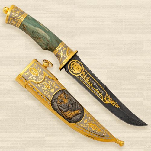 Нож украшенный «Тигр» Н69