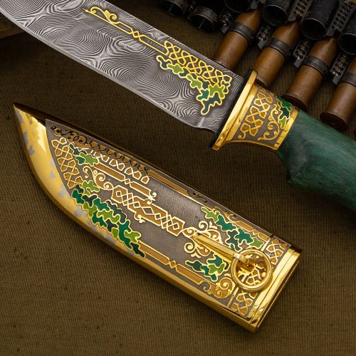 Нож украшенный «Серп» Н6