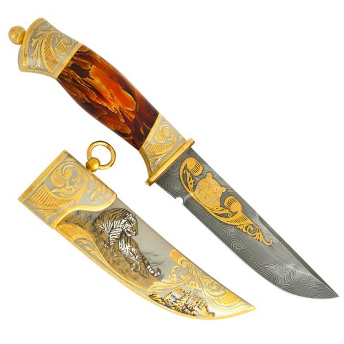 Нож украшенный «Уссурийский край» Н8