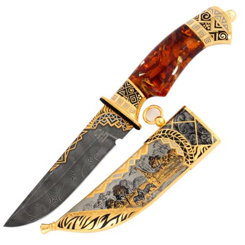 Нож украшенный «Африканский экватор» Н8
