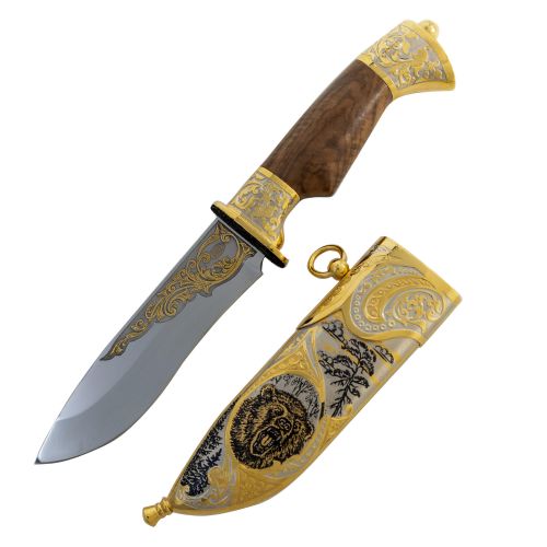 Нож украшенный «Хозяин леса» Н6