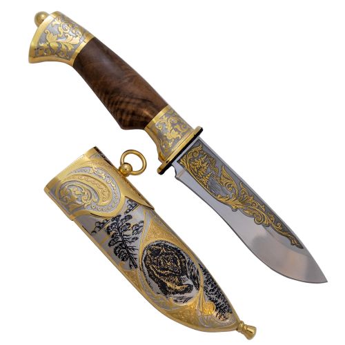 Нож украшенный «Хозяин леса» Н6