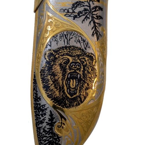 Нож украшенный «Хозяин леса» Н6