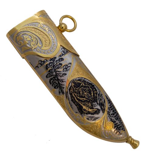 Нож украшенный «Хозяин леса» Н6