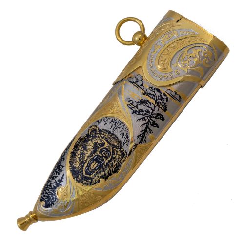 Нож украшенный «Хозяин леса» Н6