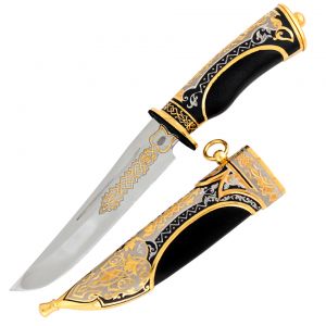 Нож украшенный «Золотая орда» Н81