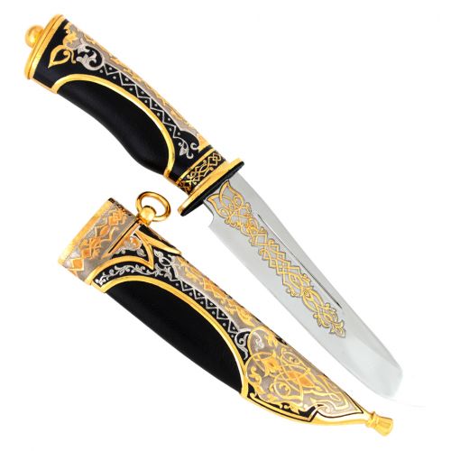 Нож украшенный «Золотая орда» Н81