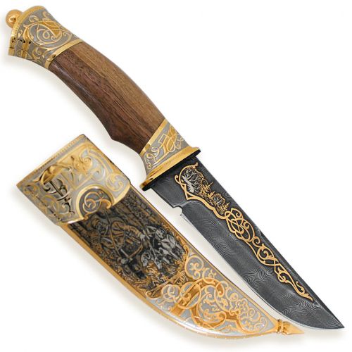 Нож украшенный «Псовая охота» Н8
