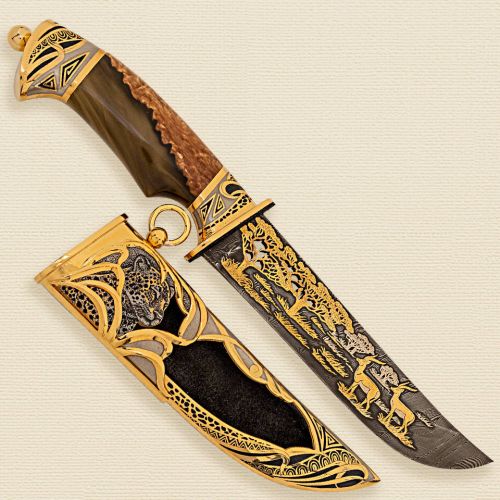 Нож украшенный «Нгоронгоро» Н5