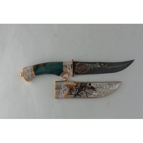 Нож украшенный «Лесной олень» Н69