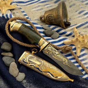 Нож украшенный «Петр Великий» Н6
