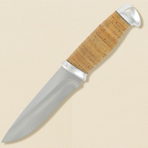 Нож охотничий, туристический «Рыцарь» Н1, сталь ЭИ-107, рукоять: дюраль, береста