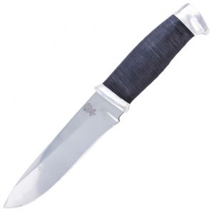 Нож «Рыцарь» Н1, сталь ЭИ-107, рукоять: дюраль, кожа