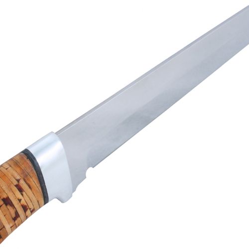 Нож охотничий, туристический «Телохранитель» Н10, сталь ЭИ-107, рукоять: дюраль, береста наборная