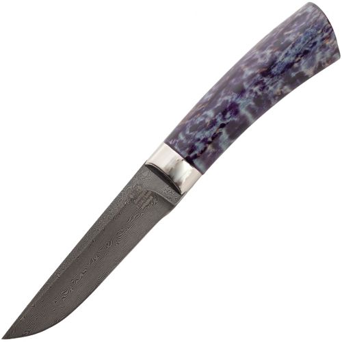 Нож охотничий, туристический «Тифлис» Н14, сталь У10А-7ХНМ, рукоять: дюраль, стабилизированная береза