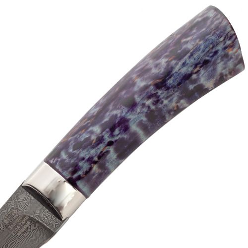 Нож охотничий, туристический «Тифлис» Н14, сталь У10А-7ХНМ, рукоять: дюраль, стабилизированная береза