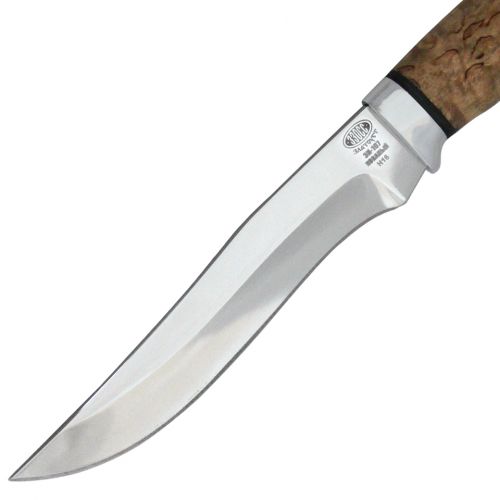 Нож охотничий, туристический «Егерь» Н16, сталь ЭИ-107, рукоять: дюраль, карельская береза