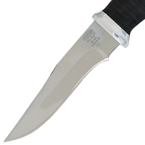 Нож охотничий, туристический «Персидский» Н17, сталь ЭИ-107, рукоять: дюраль, кожа наборная