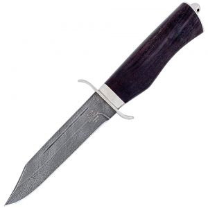 Нож «Пограничник» Н19, сталь 40Х13-Х12МФ1, рукоять: никель, граб