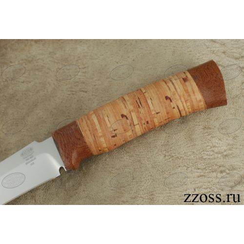 Нож охотничий, туристический «Турецкий» Н2, сталь ЭИ-107, рукоять: текстолит, береста наборная