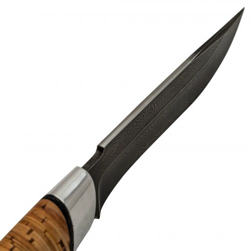 Нож охотничий, туристический «Турецкий» Н2, сталь У10А-7ХНМ, рукоять: дюраль, береста