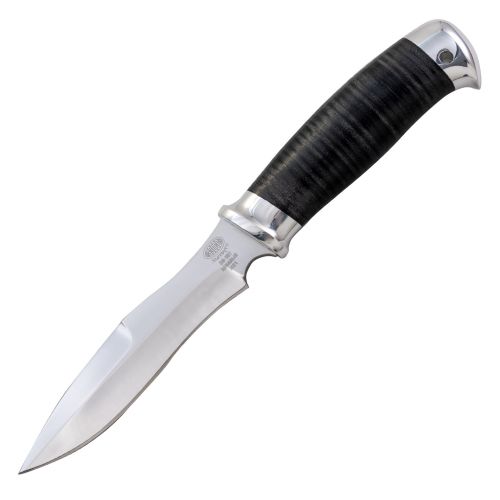 Нож охотничий, туристический «Пилигрим» Н21, сталь ЭИ-107, рукоять: дюраль, кожа