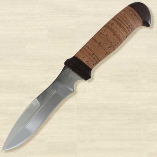 Нож охотничий, туристический «Пилигрим» Н21, сталь ЭИ-107, рукоять: текстолит, береста наборная