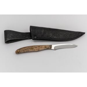 Нож туристический «Дачный» Н26, сталь ЭИ-107, рукоять: карельская береза