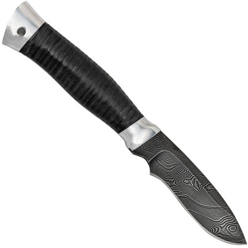Нож туристический «Русич» Н31, сталь У10А-7ХНМ, рукоять: дюраль, кожа