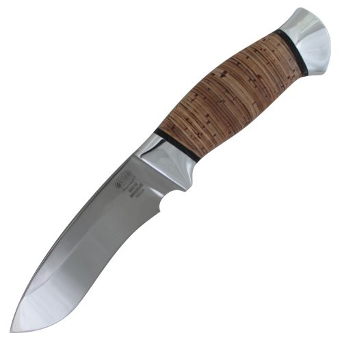 Нож туристический «Ратник» Н31А, сталь ЭИ-107, рукоять: дюраль, береста наборная