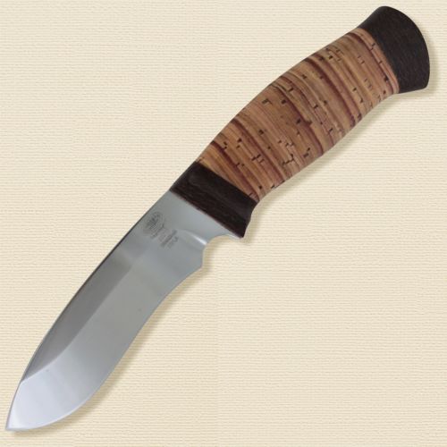 Нож туристический «Ратник» Н31А, сталь ЭИ-107, рукоять: текстолит, береста наборная