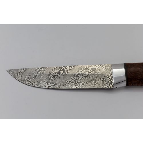 Нож охотничий, туристический «Алтай» Н4, сталь 65Г-Х12МФ1, рукоять: дюраль, береза