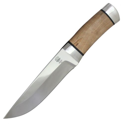 Нож охотничий, туристический «Алтай» Н4, сталь: ЭИ-107, рукоять: дюраль, орех