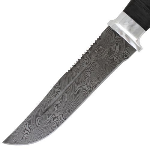 Нож охотничий, туристический «Корсар» Н56, сталь 40Х13-Х12МФ1, рукоять: дюраль, кожа
