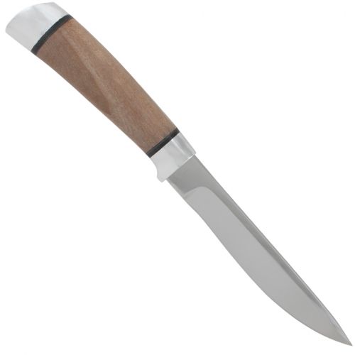 Нож охотничий, туристический «Змеелов» Н57, сталь ЭИ-107, рукоять: дюраль, орех