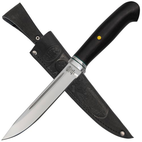 Нож охотничий, туристический «Сталкер» Н58, сталь ЭИ-107, рукоять: дюраль граб, пин