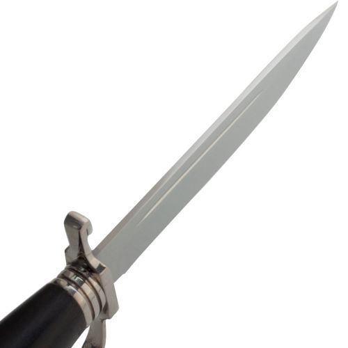 Нож охотничий, туристический «Разведчик» Н58С, сталь ЭИ-107, рукоять: никель, граб