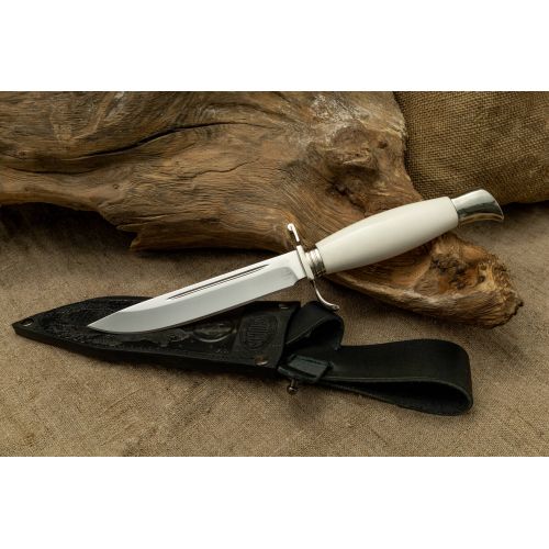 Нож охотничий, туристический «Разведчик» Н58С, сталь ЭИ-107, рукоять: никель, элфорин
