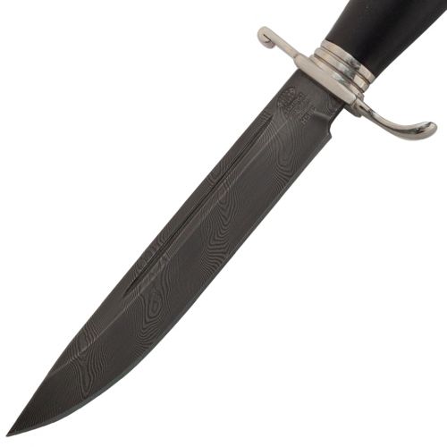 Нож охотничий, туристический «Разведчик» Н58С, сталь У10А-7ХНМ, рукоять: никель, граб