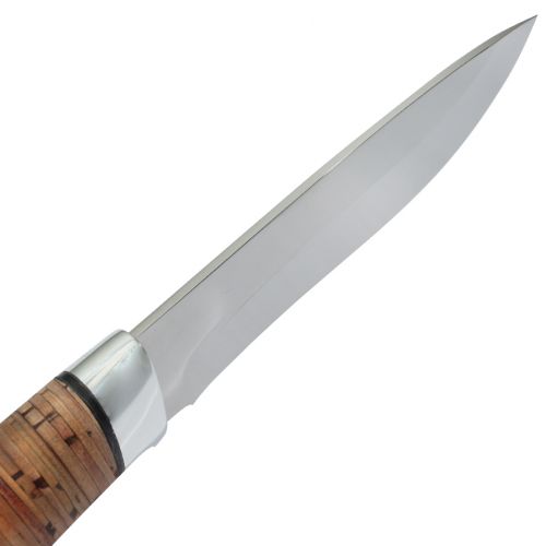 Нож охотничий, туристический «Александр II» Н6, сталь ЭИ-107, рукоять: дюраль, береста