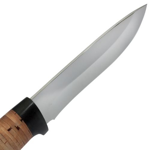 Нож охотничий, туристический «Александр II» Н6, сталь ЭИ-107, рукоять: текстолит, береста