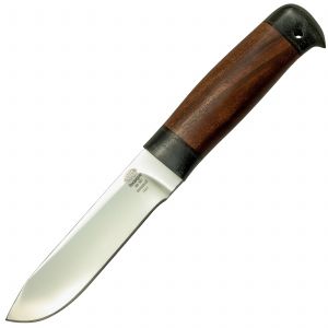 Нож «Следопыт» Н61, сталь ЭИ-107, рукоять:  текстолит, орех