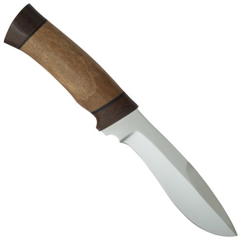 Нож «Таёжник» Н63, сталь ЭИ-107, рукоять: текстолит, орех