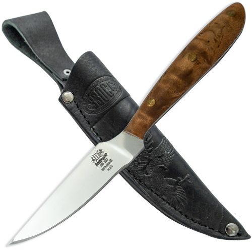 Нож туристический «Пикник» Н65, сталь ЭИ-107, рукоять: карельская береза
