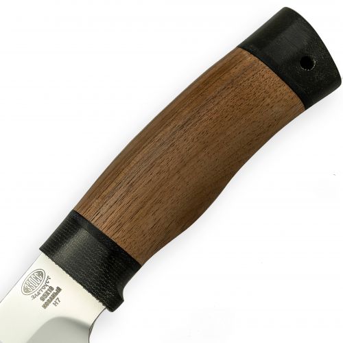 Нож охотничий, туристический «Спасатель» Н7, сталь 95х18, рукоять: текстолит, орех
