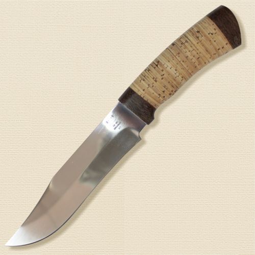 Нож охотничий, туристический «Спасатель» Н7, сталь ЭИ-107, рукоять: текстолит, береста наборная
