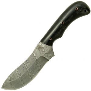 Нож «Ковбой» Н70, сталь черный дамаск (У10А-7ХНМ), рукоять: текстолит