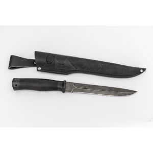 Нож «Бурят» Н76, сталь У10А-7ХНМ, рукоять: текстолит, граб
