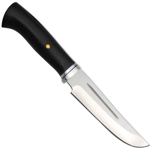 Нож охотничий, туристический «Сибиряк» Н81, сталь ЭИ-107, рукоять: дюраль граб, пин