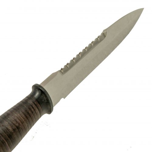 Нож охотничий, туристический «Джунгли» Н82, сталь 95х18, рукоять: текстолит, кожа